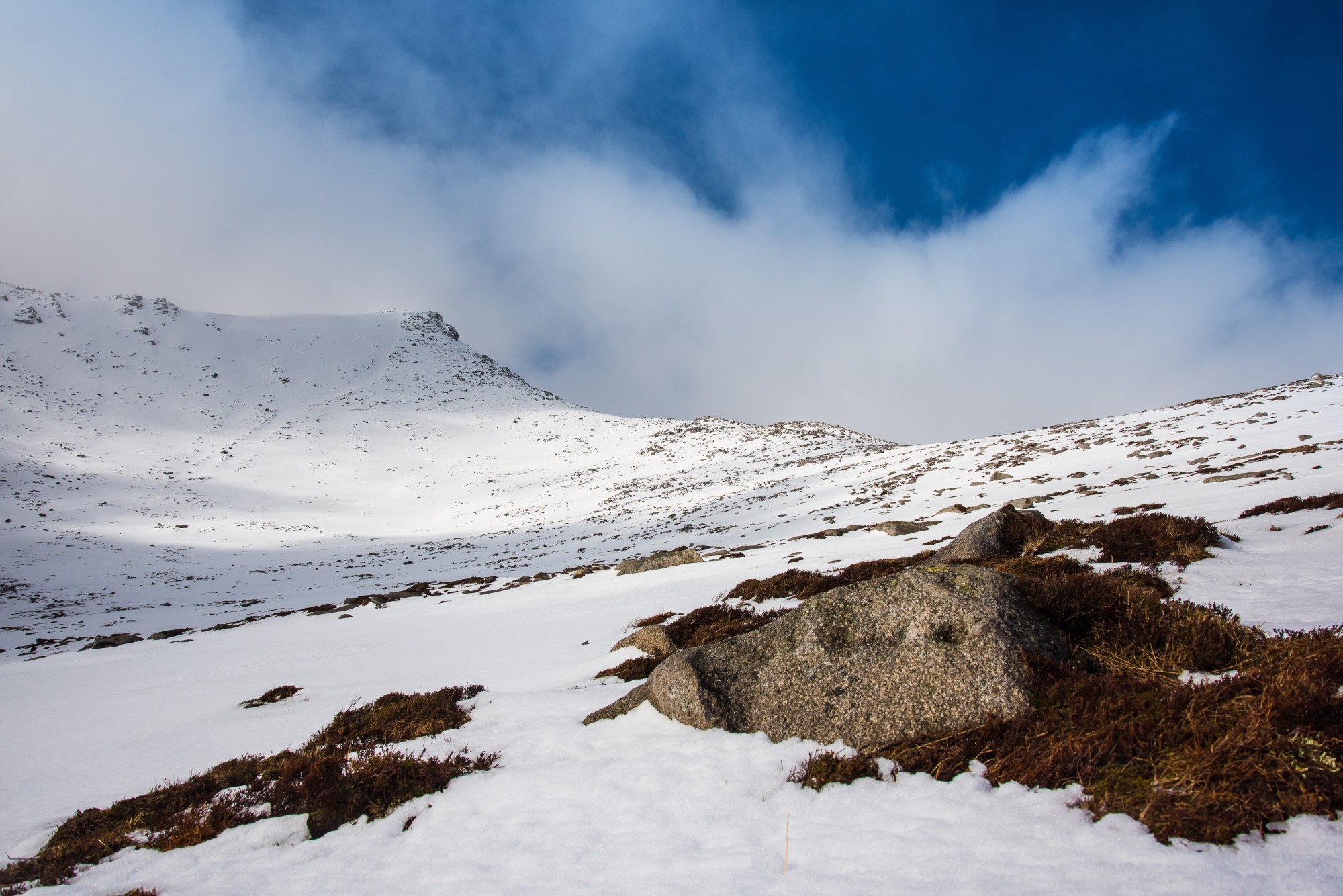 Hiking Goatfell Goatfell