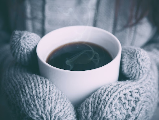 a close up of a coffee cup
